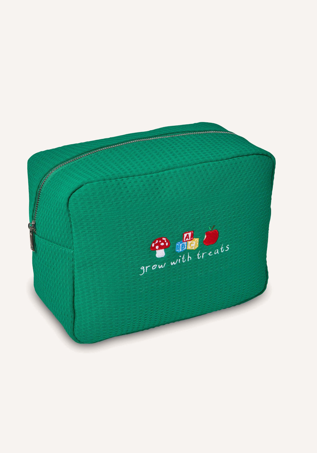 large waffle bag  - green