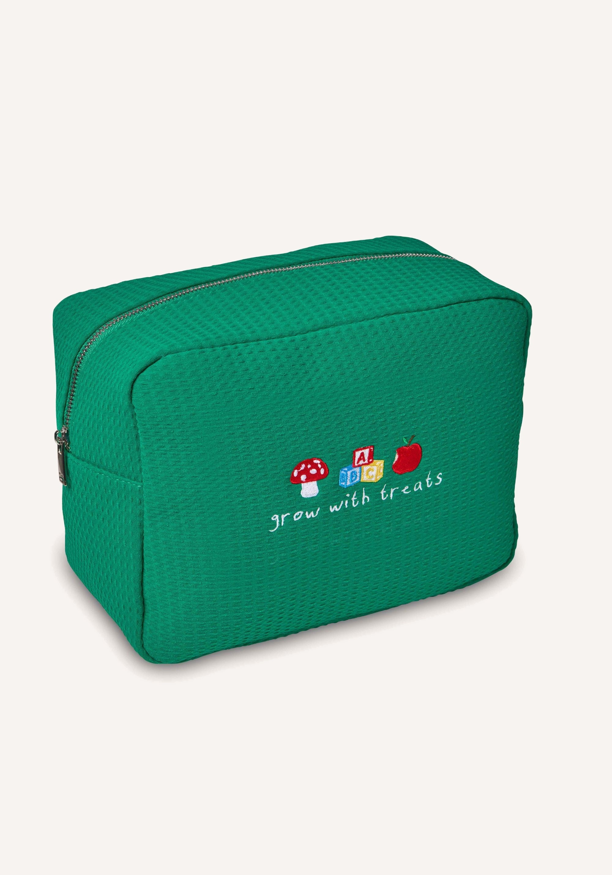 large waffle bag  - green