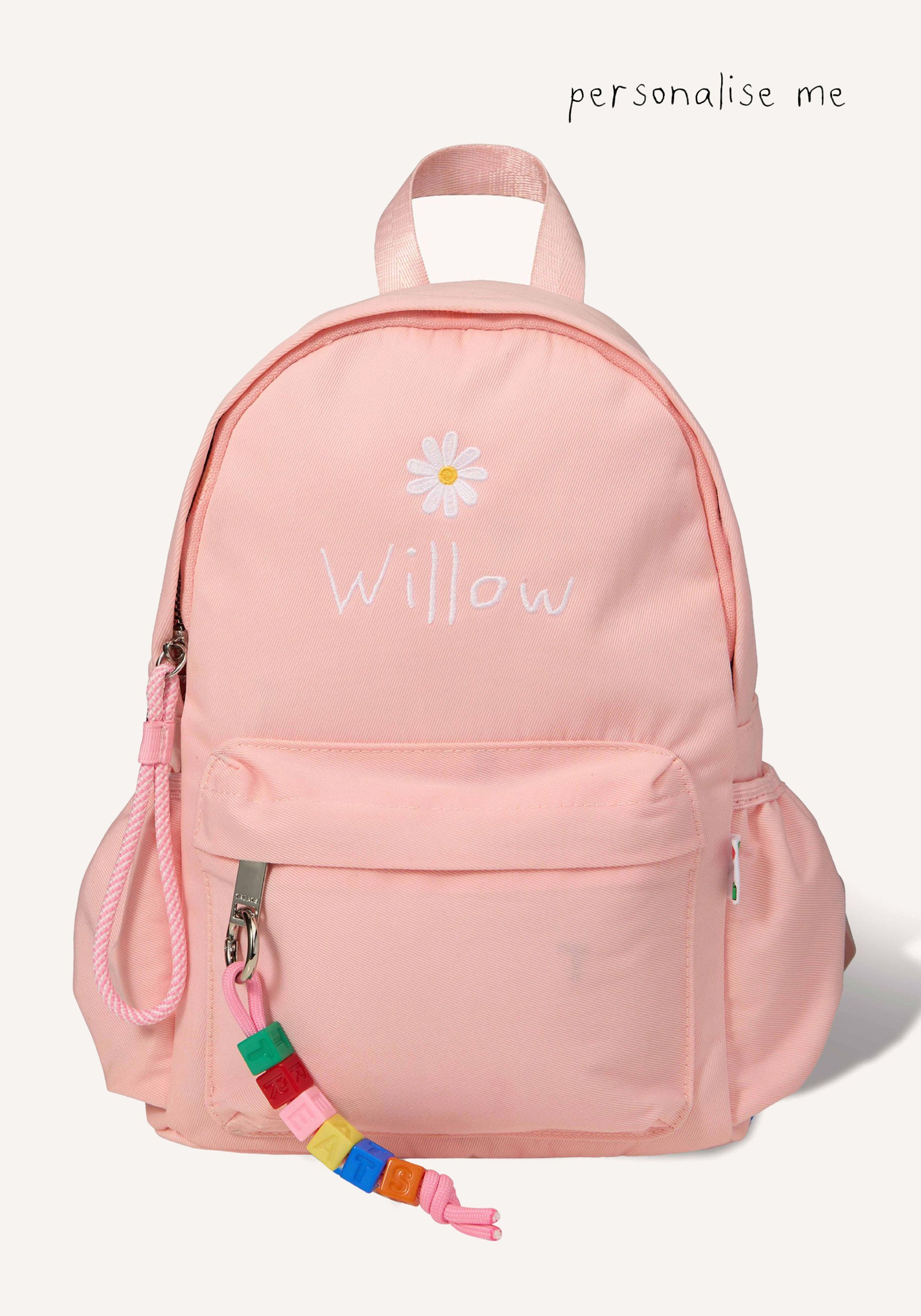 ready set go backpack - pink