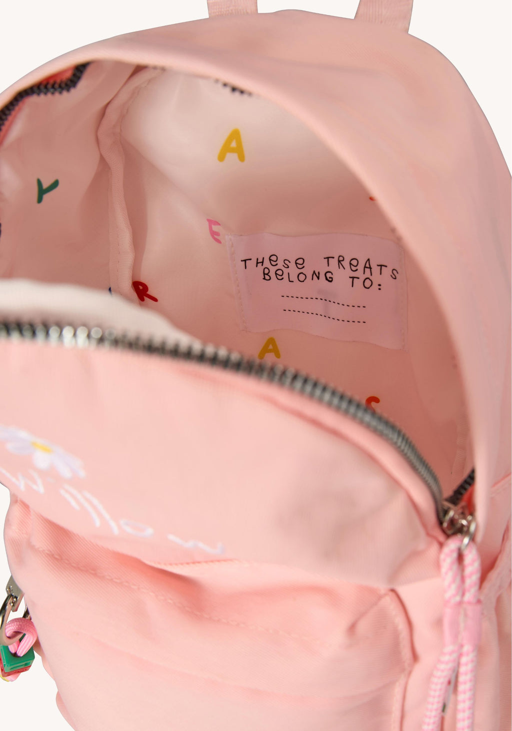ready set go backpack - pink