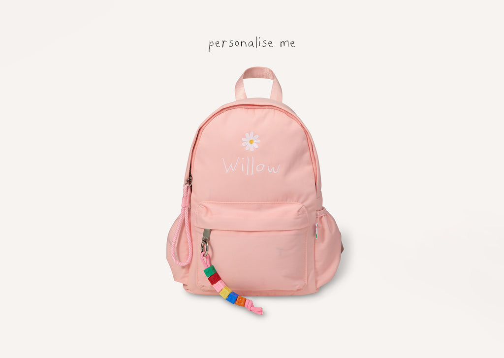 ready set go backpack - pink