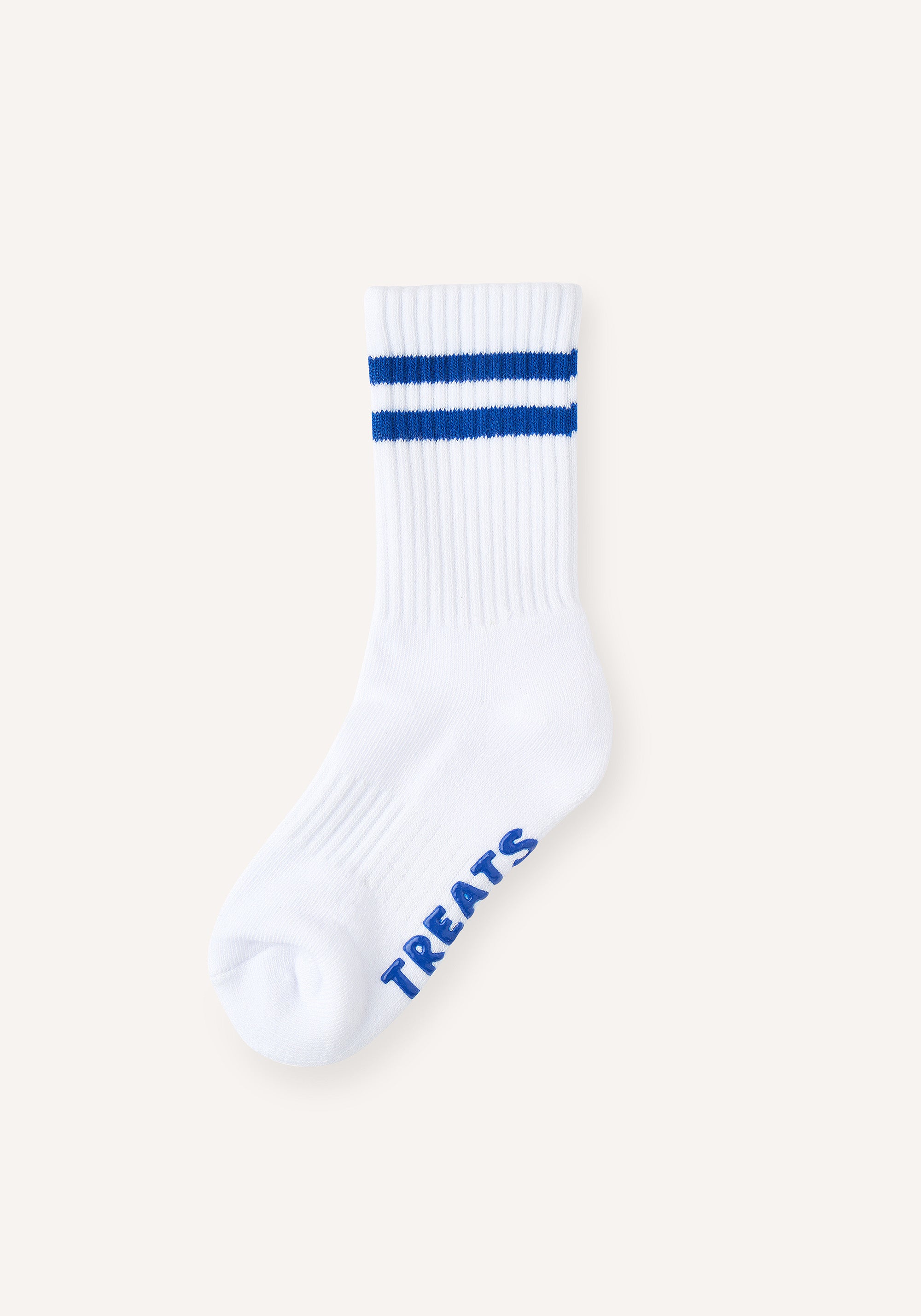 treats racer socks - white