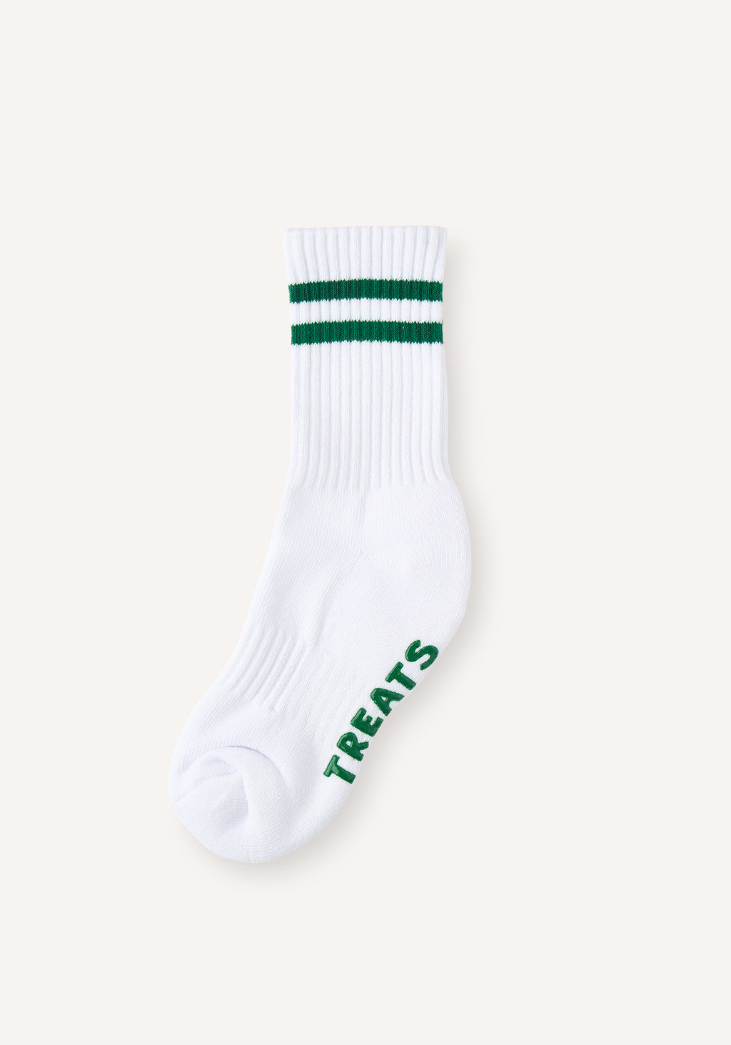 treats racer socks - white