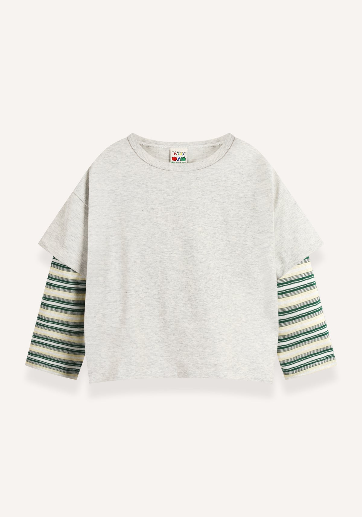 lando tee - grey marl