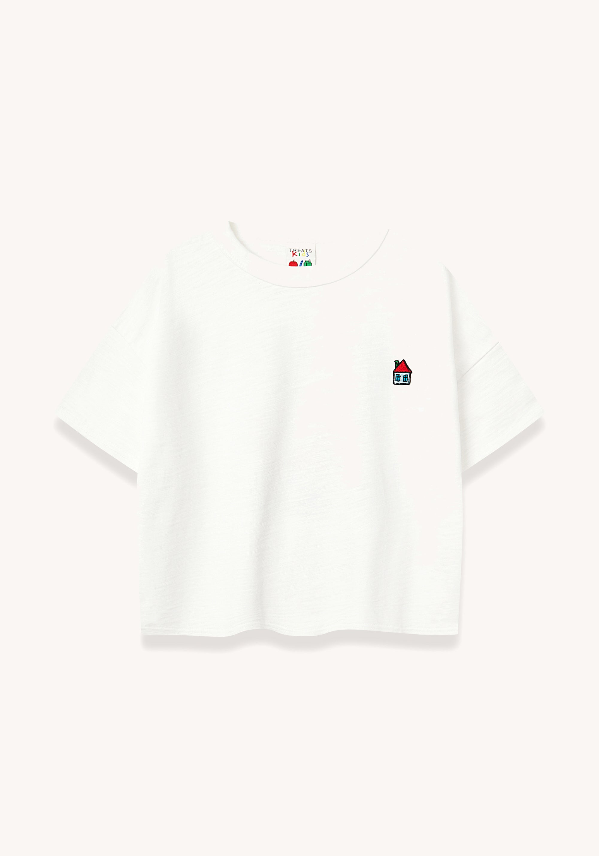 happy home tee - white