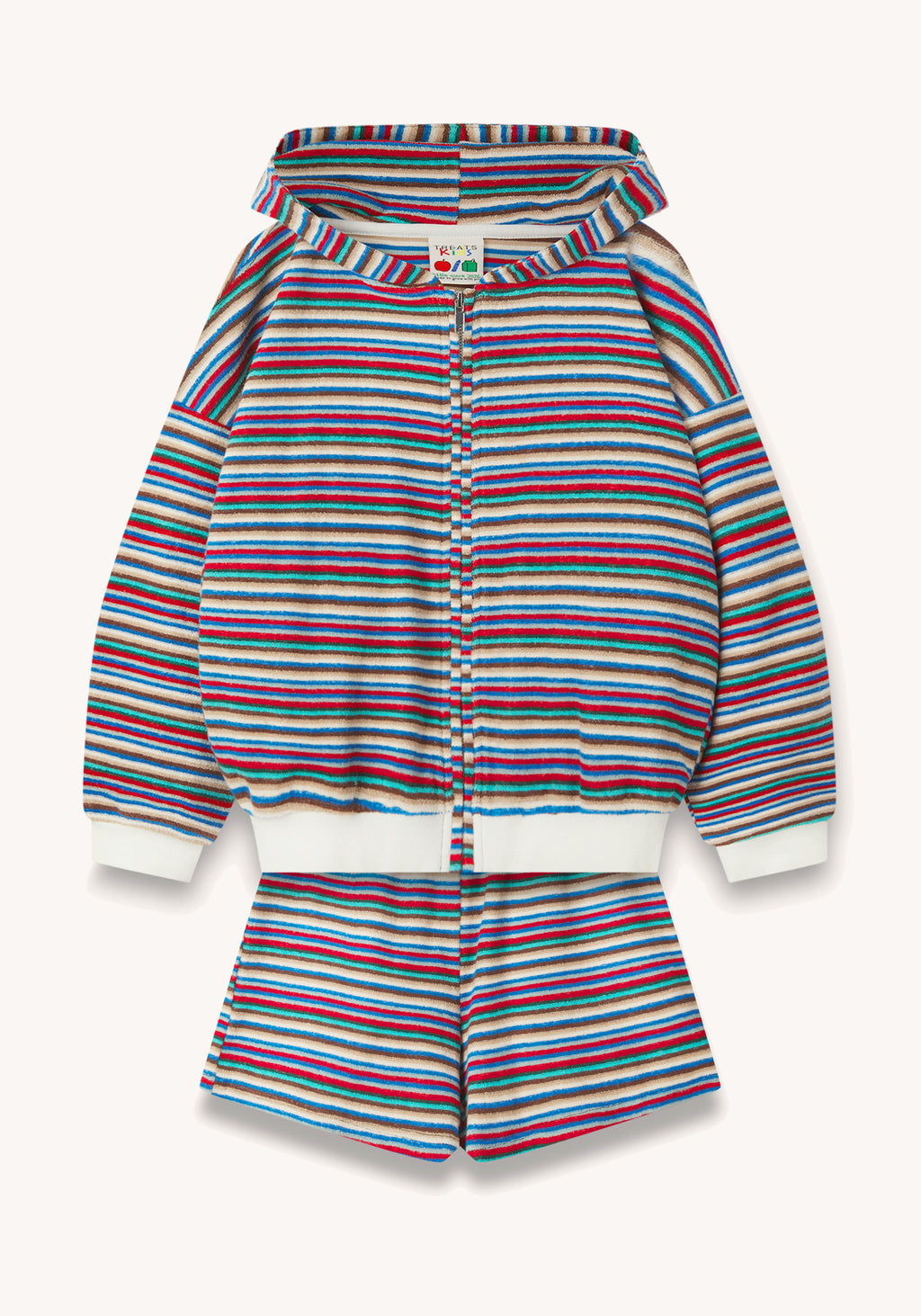 sundae stripe set - blue