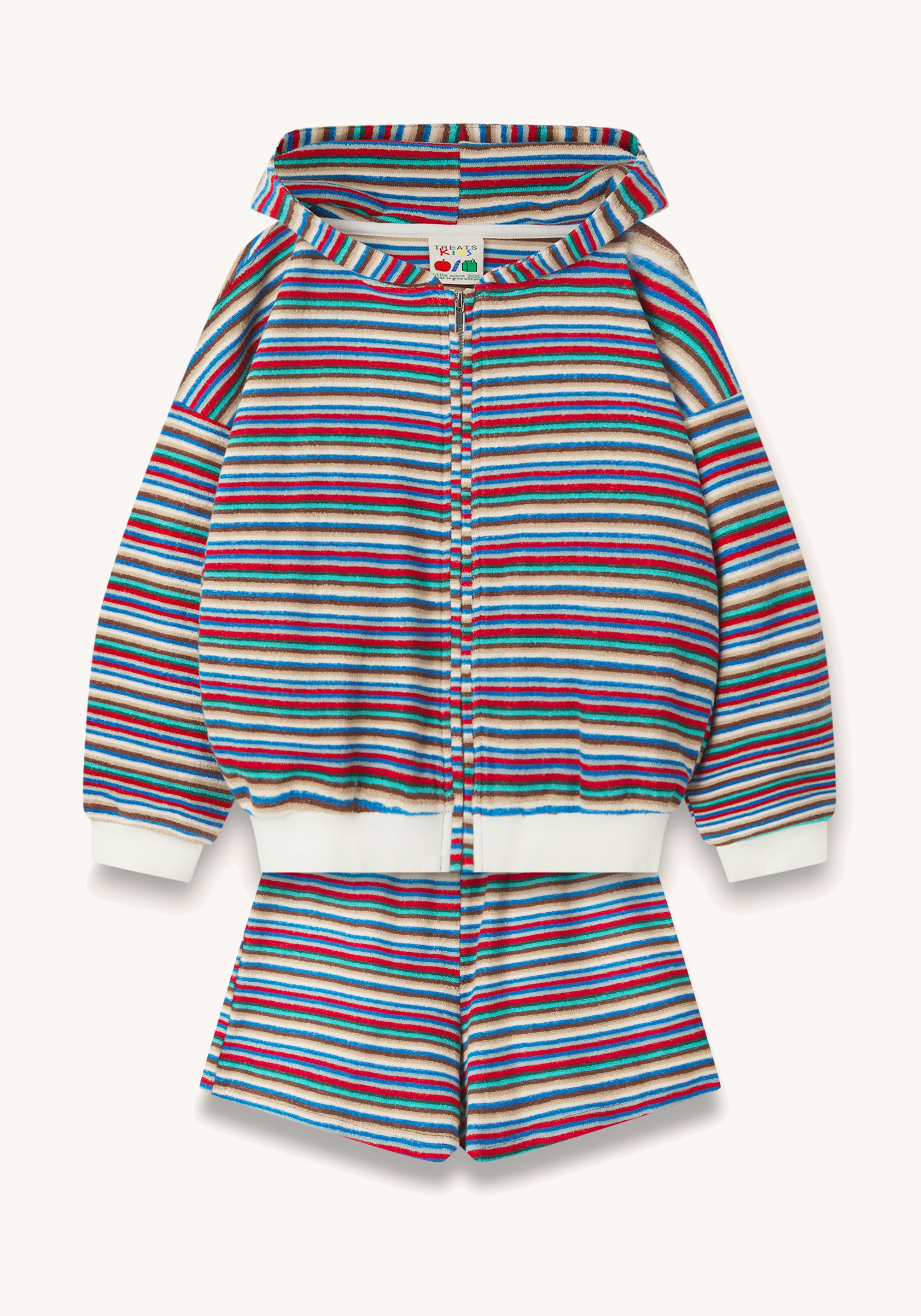 sundae stripe set - blue