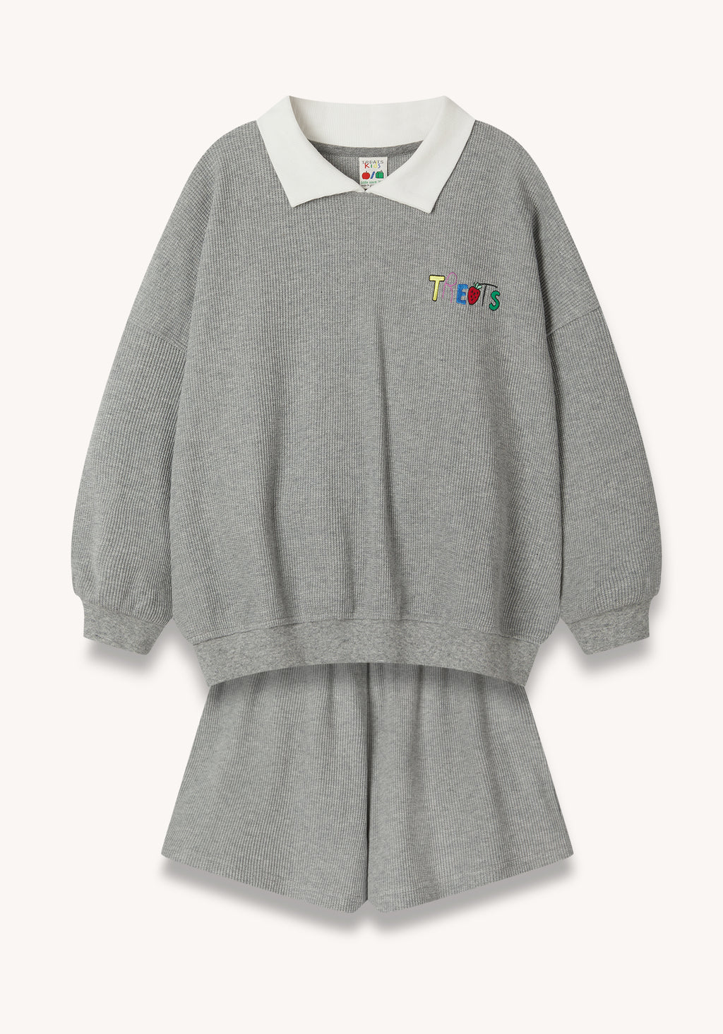 cole waffle set - grey