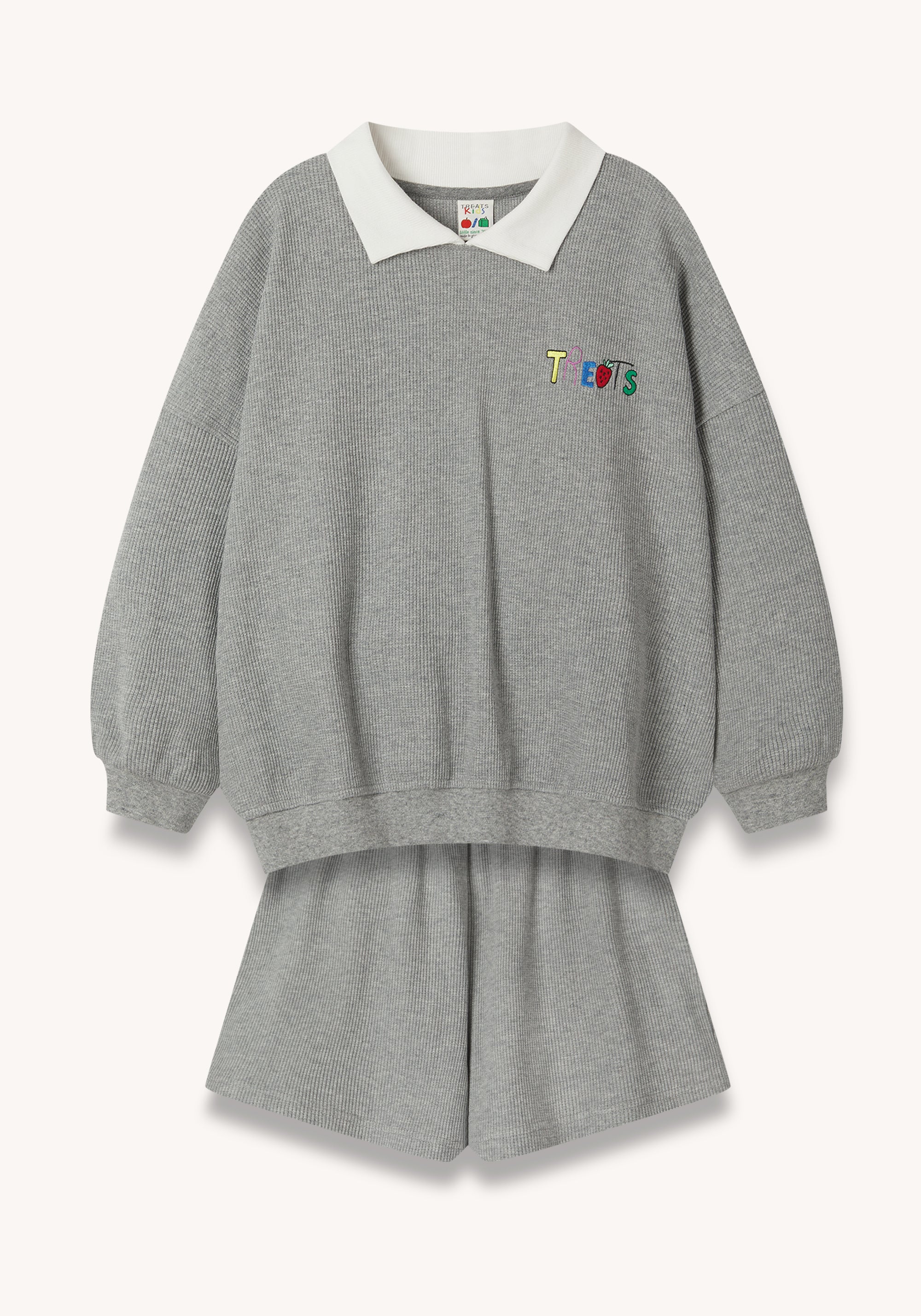 cole waffle set - grey
