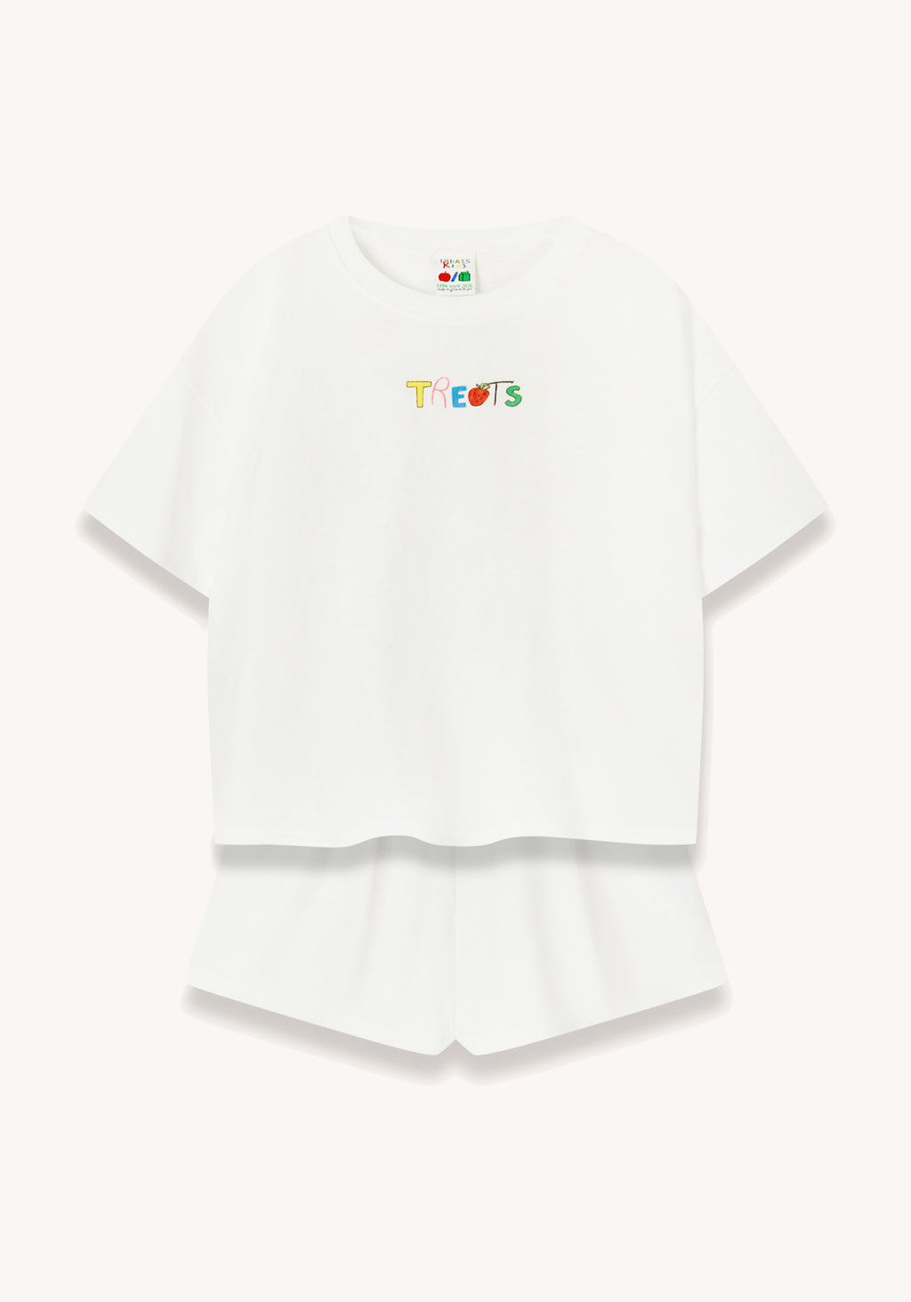 magic slub set  - white