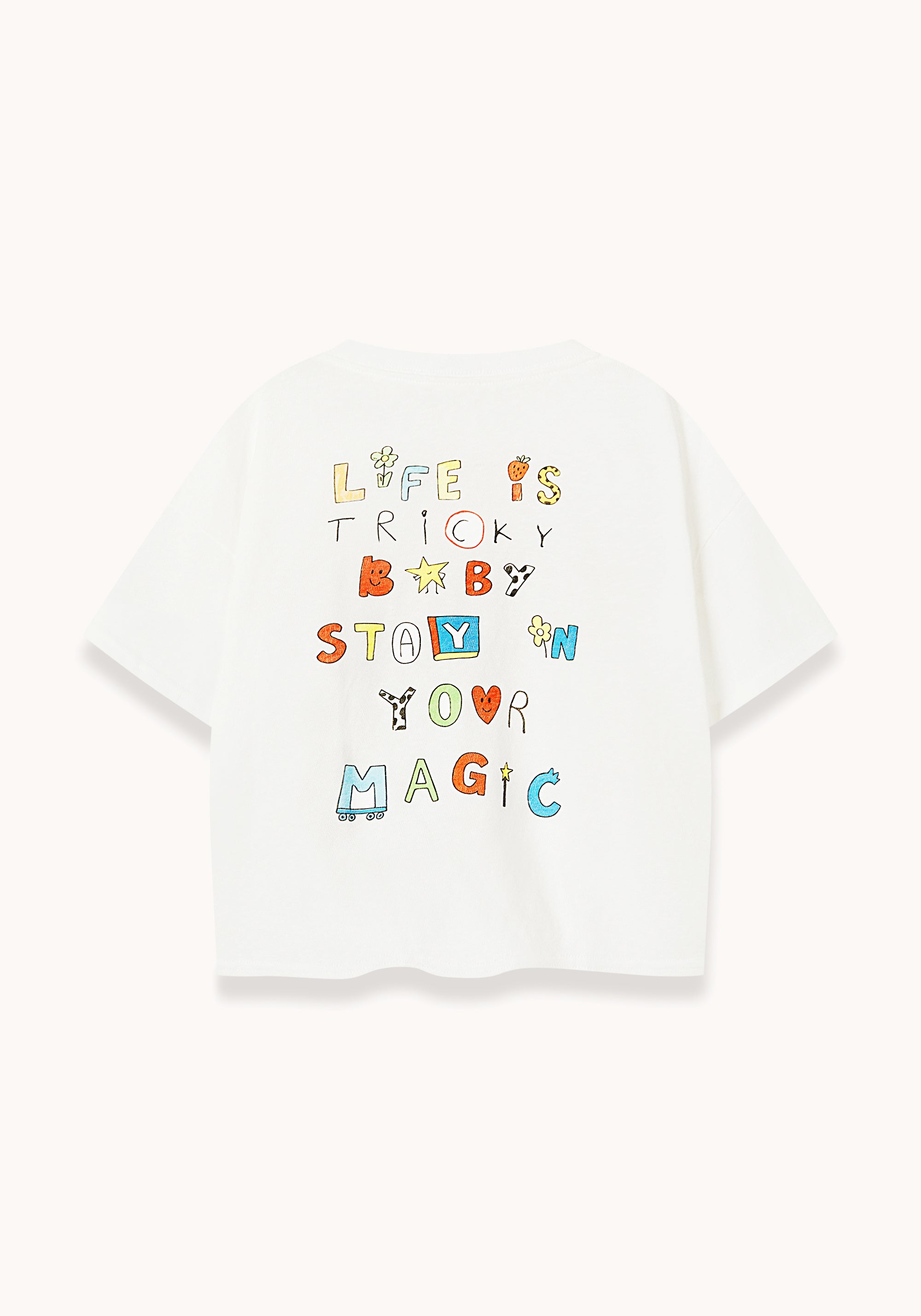 magic slub set  - white
