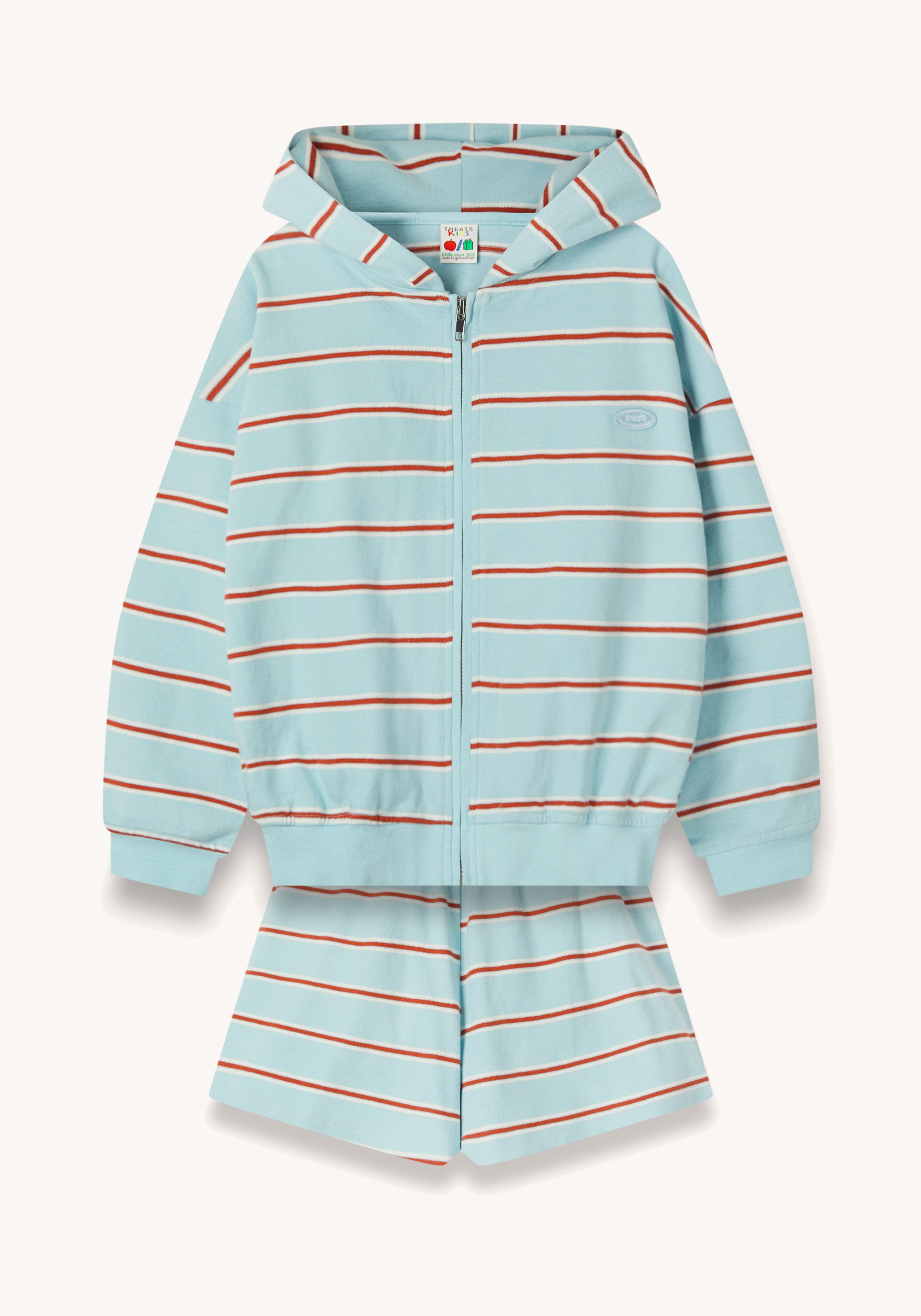 carter stripe set - blue