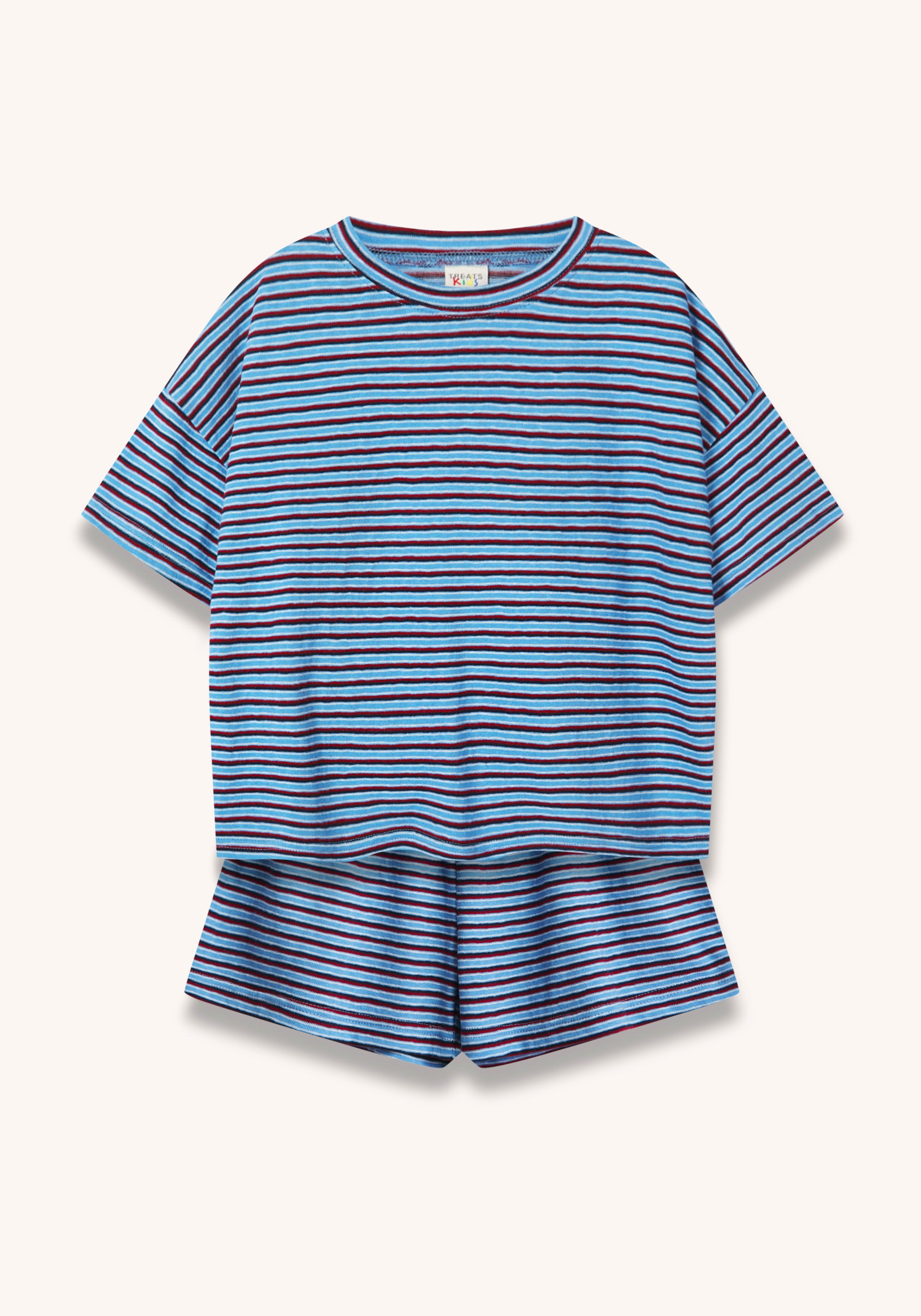 bodhi stripe set - blue