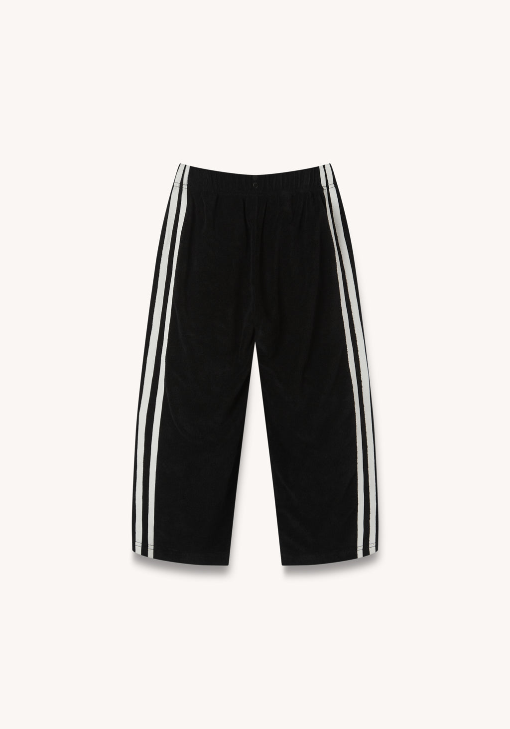 crash terry pant - black