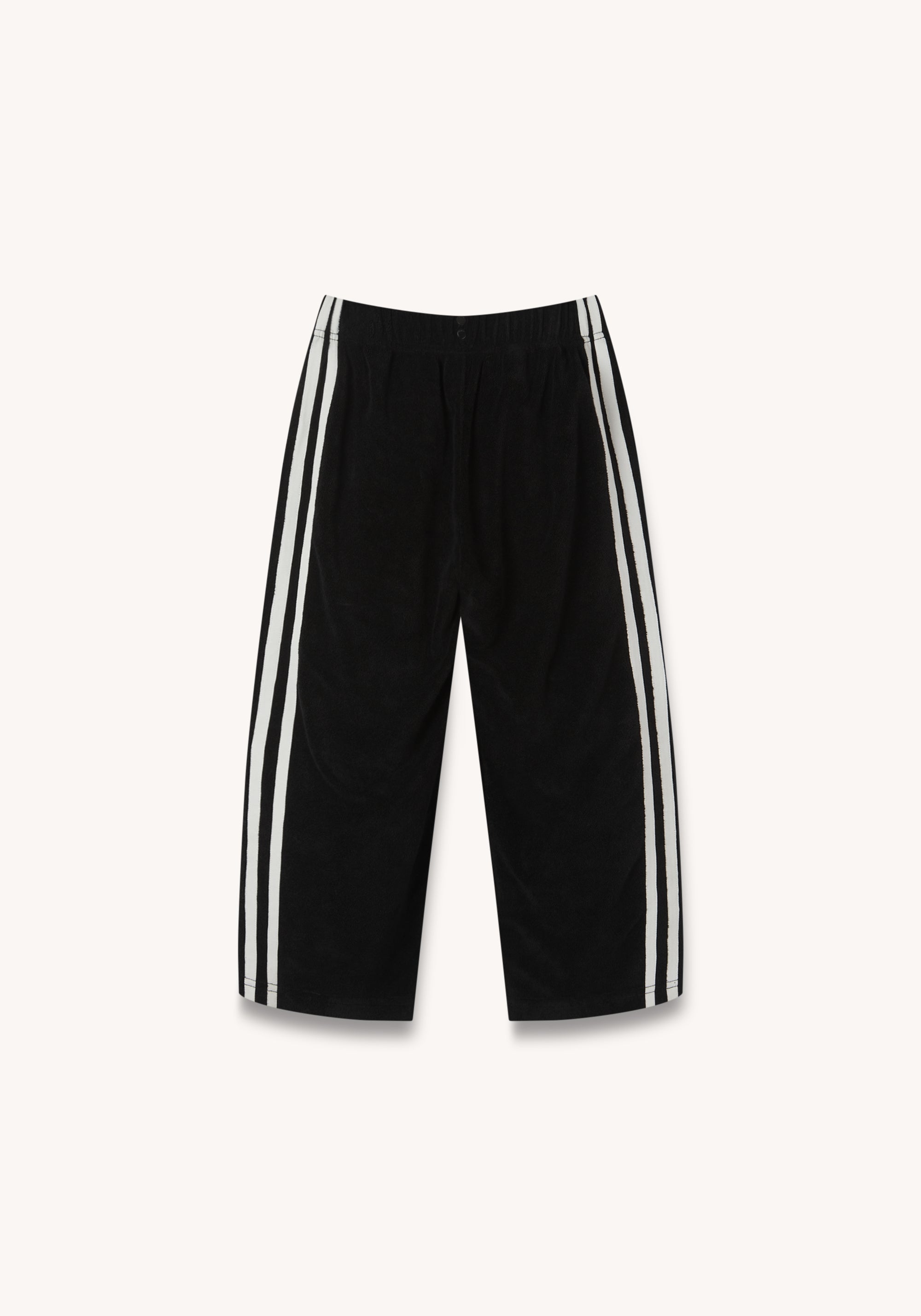 crash terry pant - black