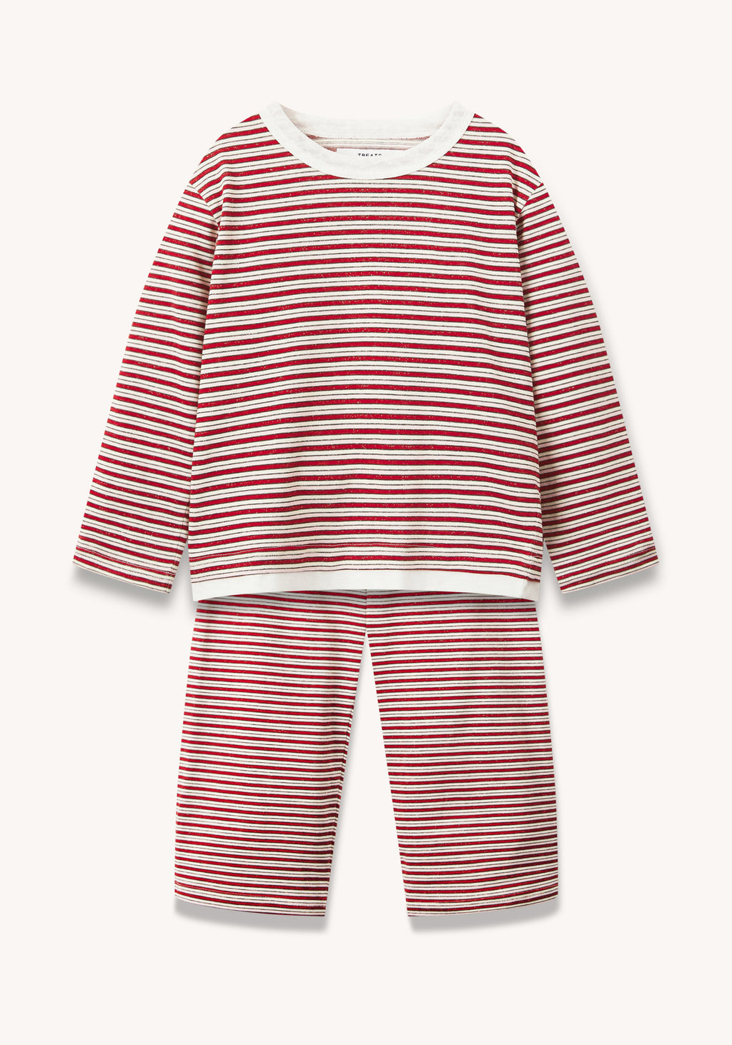 striped slub pyjamas