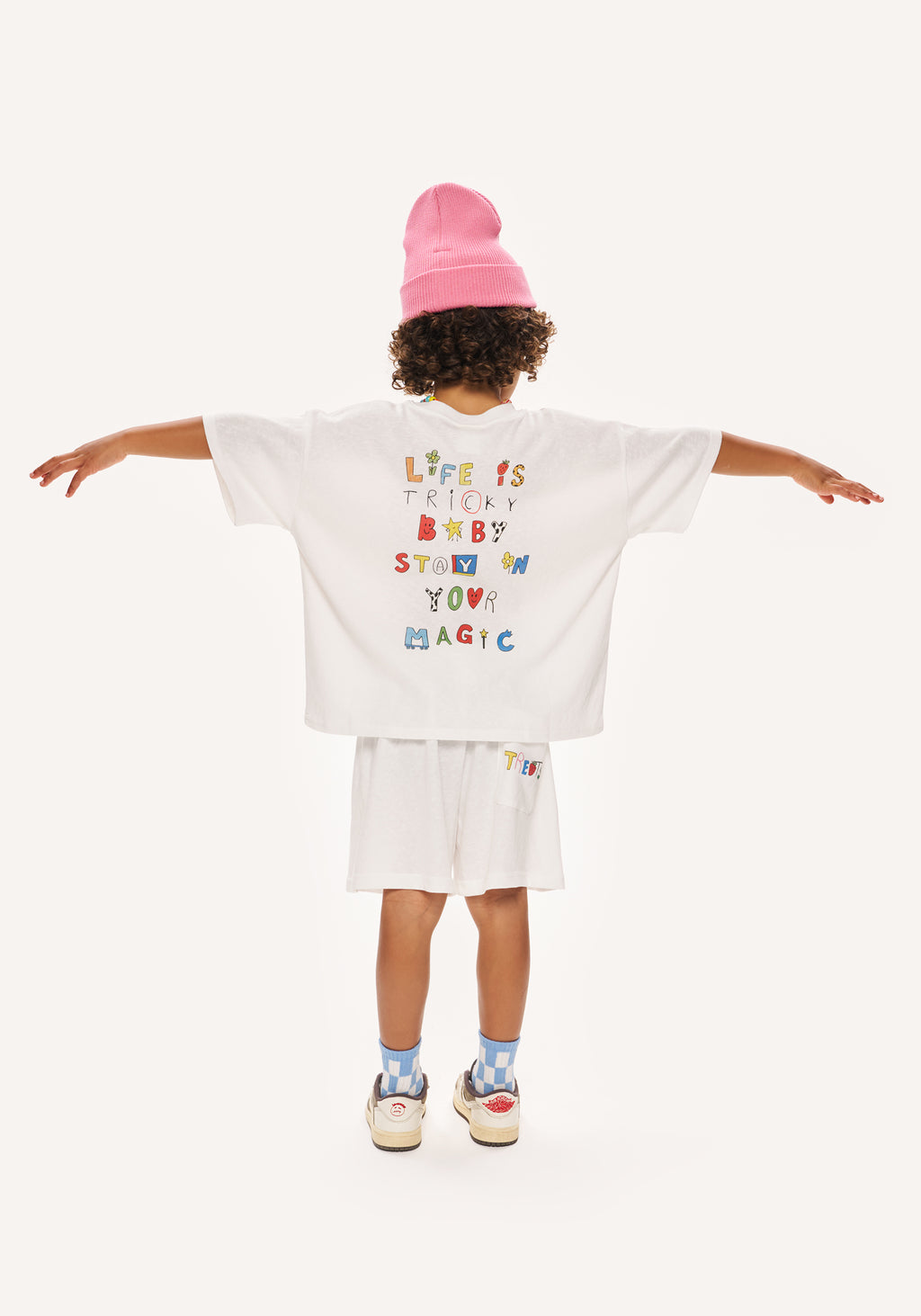 magic slub set  - white