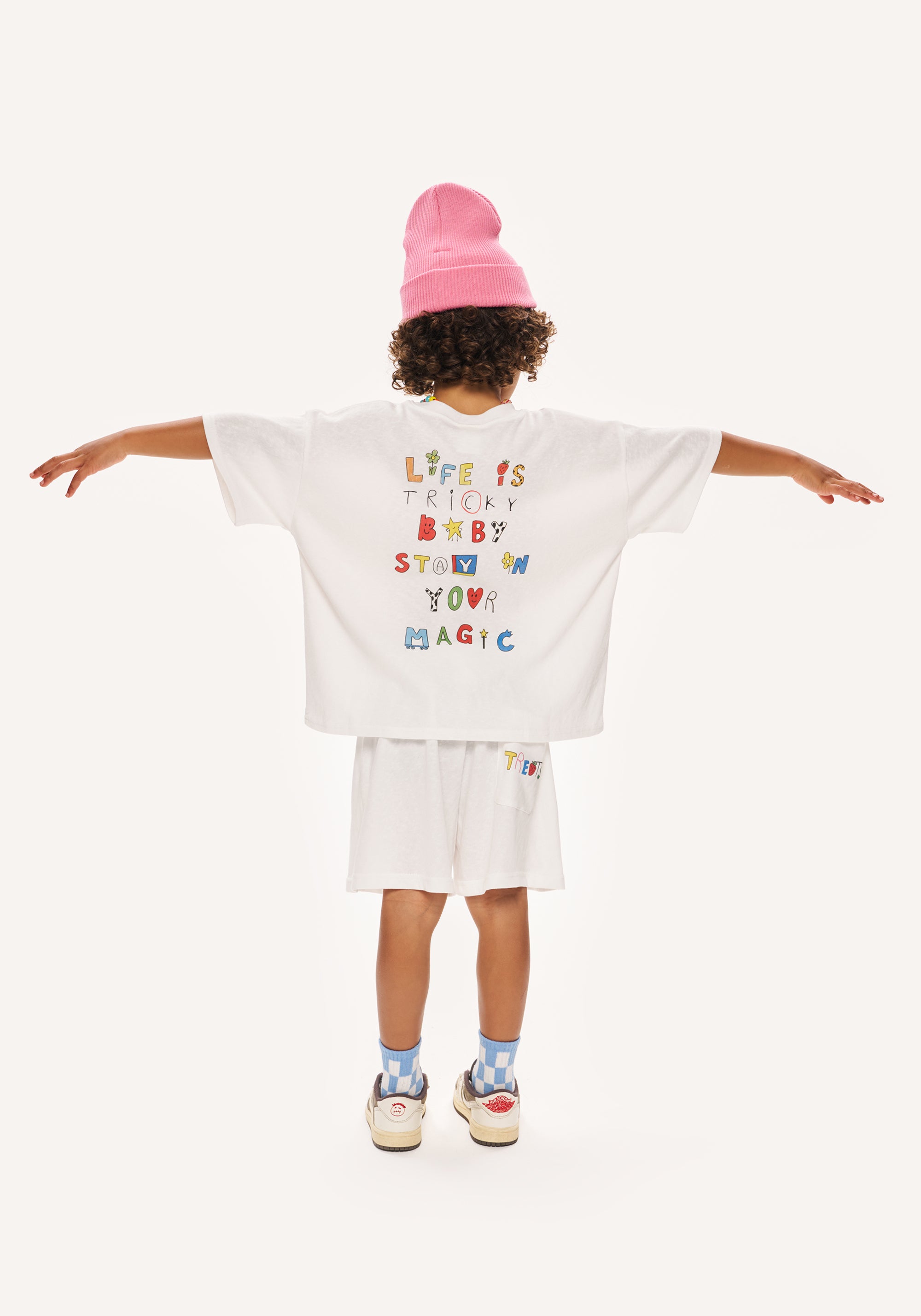 magic slub set  - white