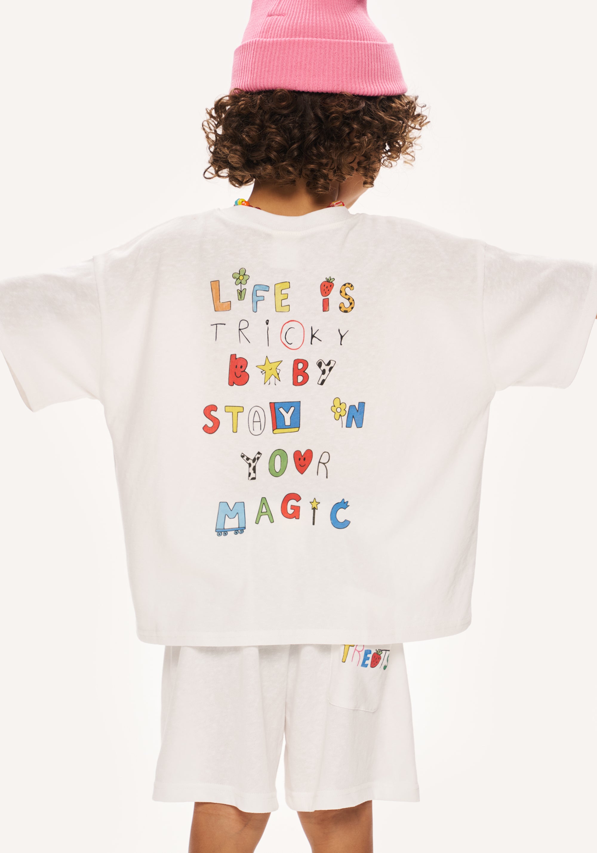 magic slub set  - white