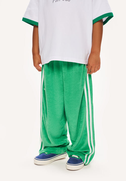 crash terry pant - green