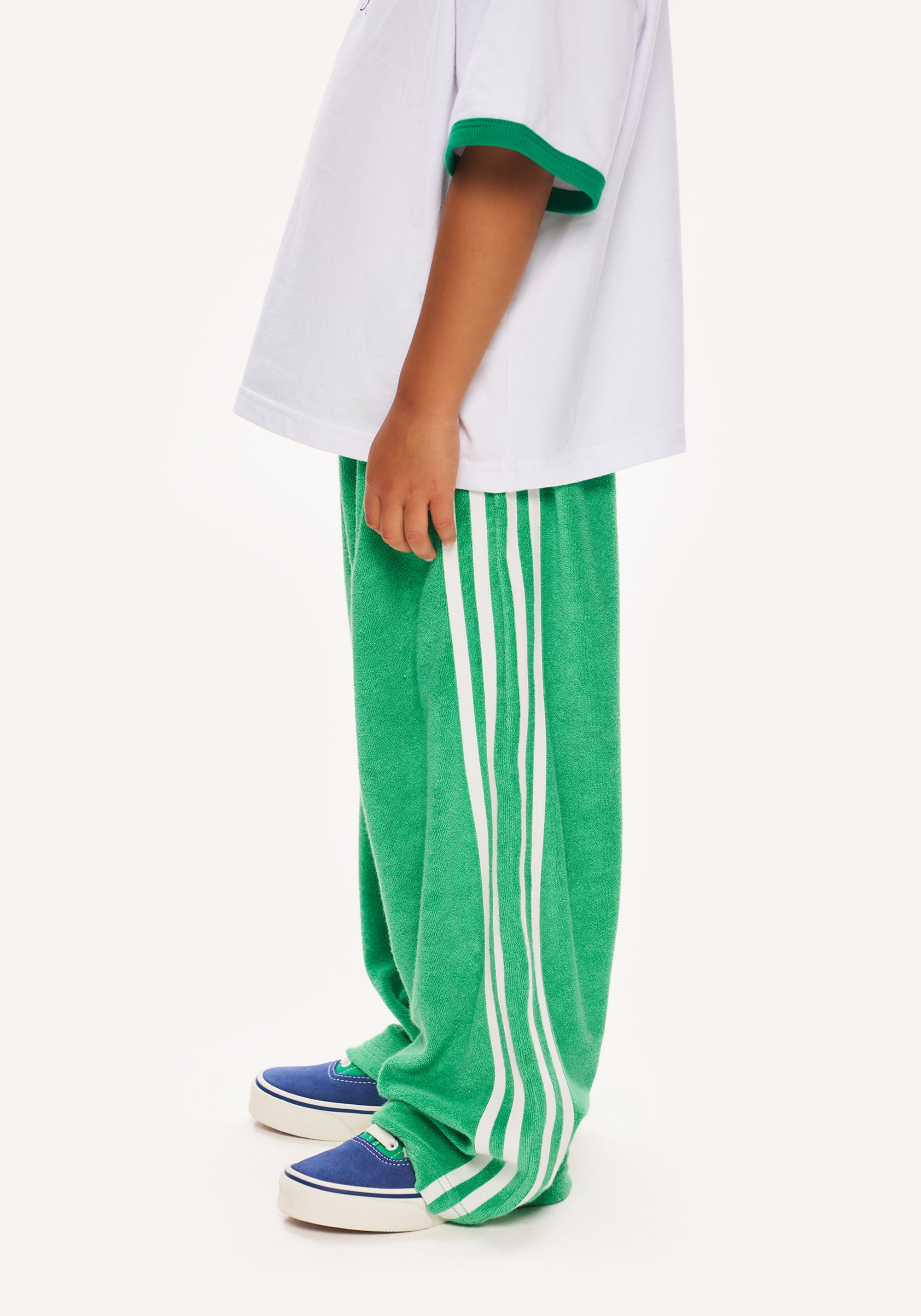 crash terry pant - green
