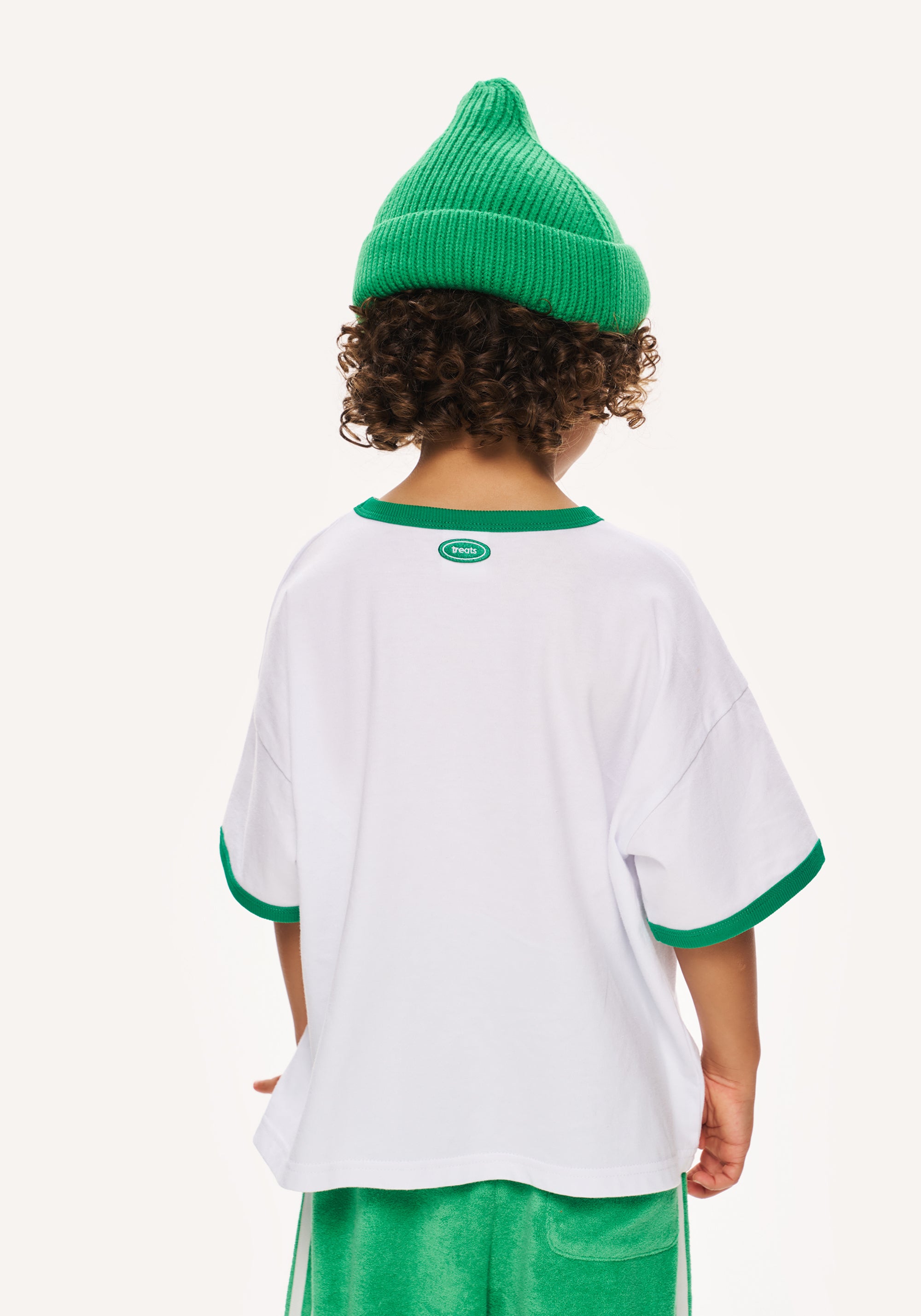 lucky tee - white