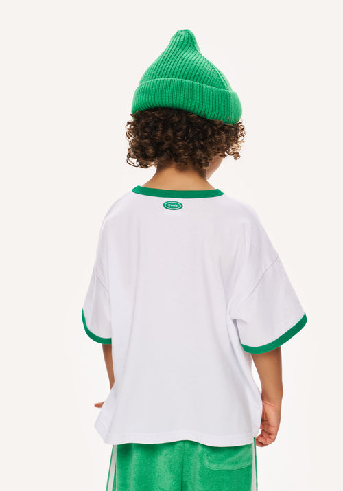 lucky tee - white