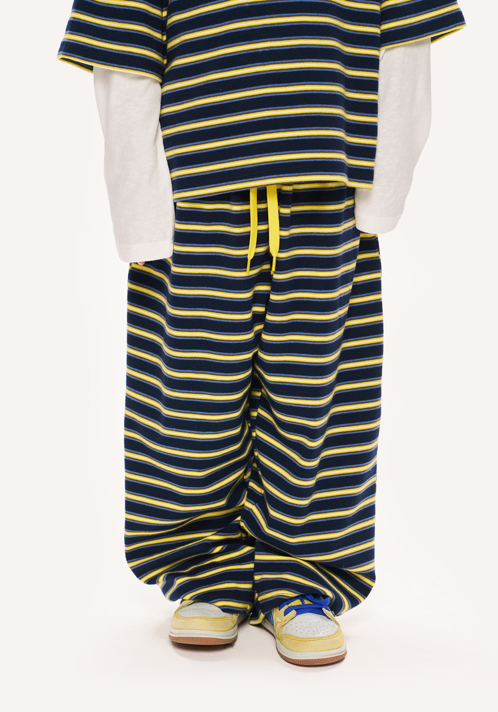 london stripe set  - navy