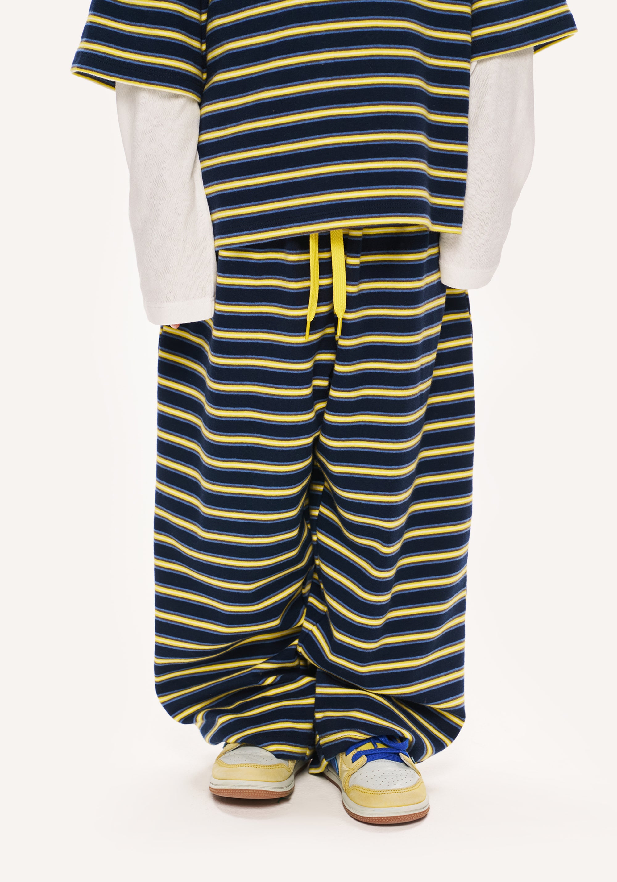 london stripe set  - navy