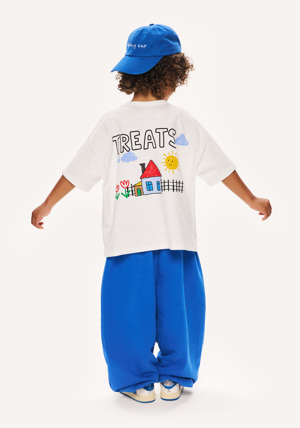 happy home tee - white
