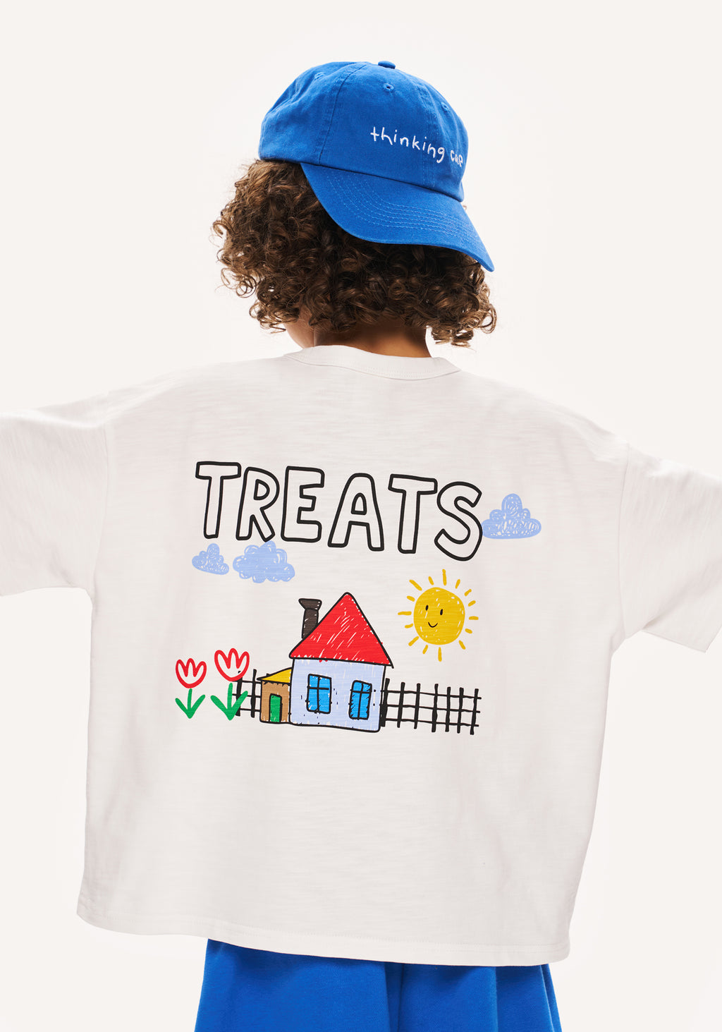 happy home tee - white