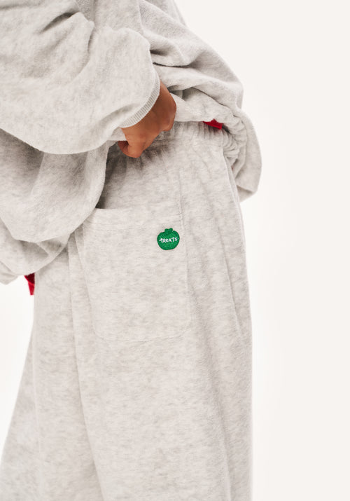 cozy terry towelling set - grey