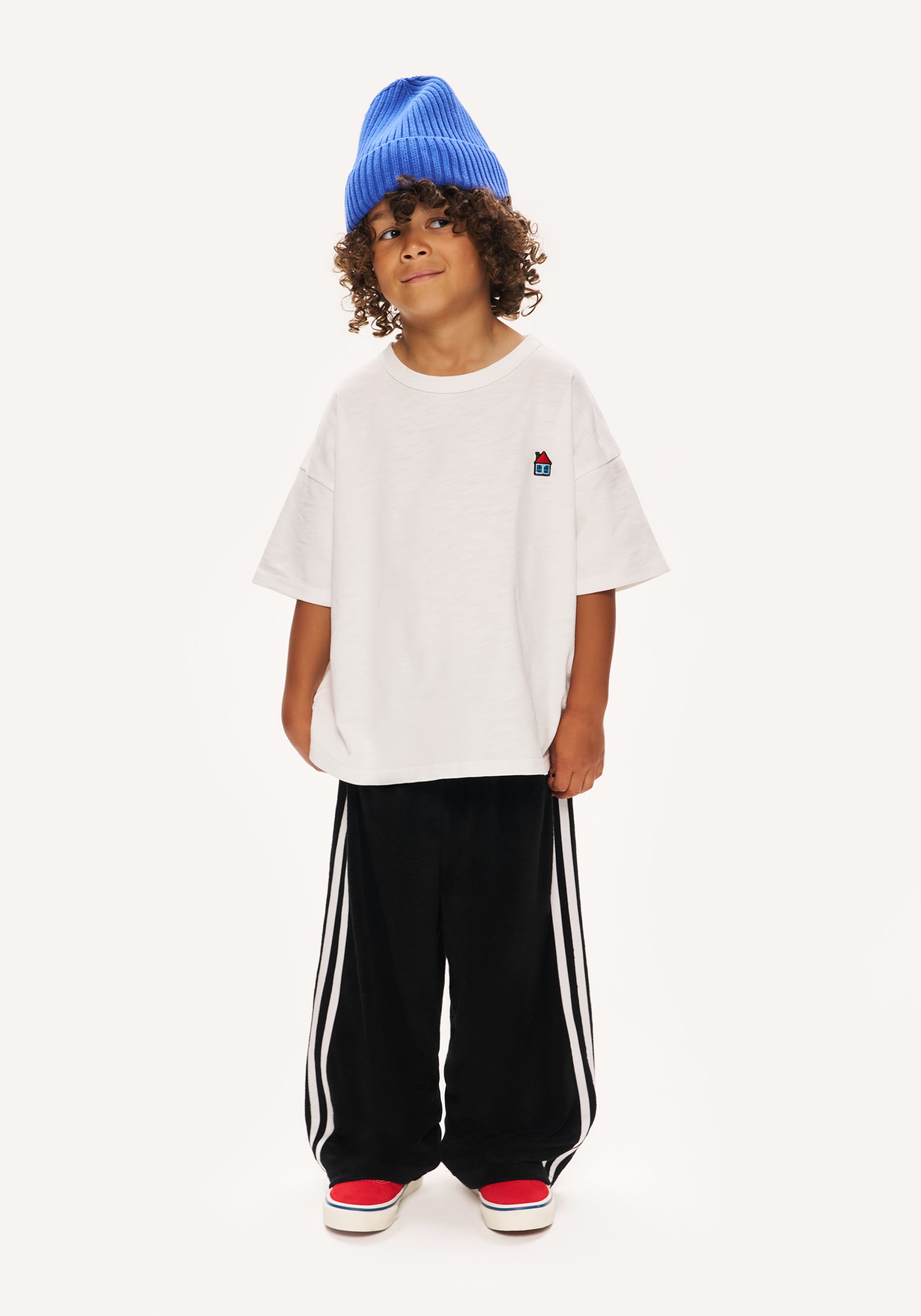 crash terry pant - black