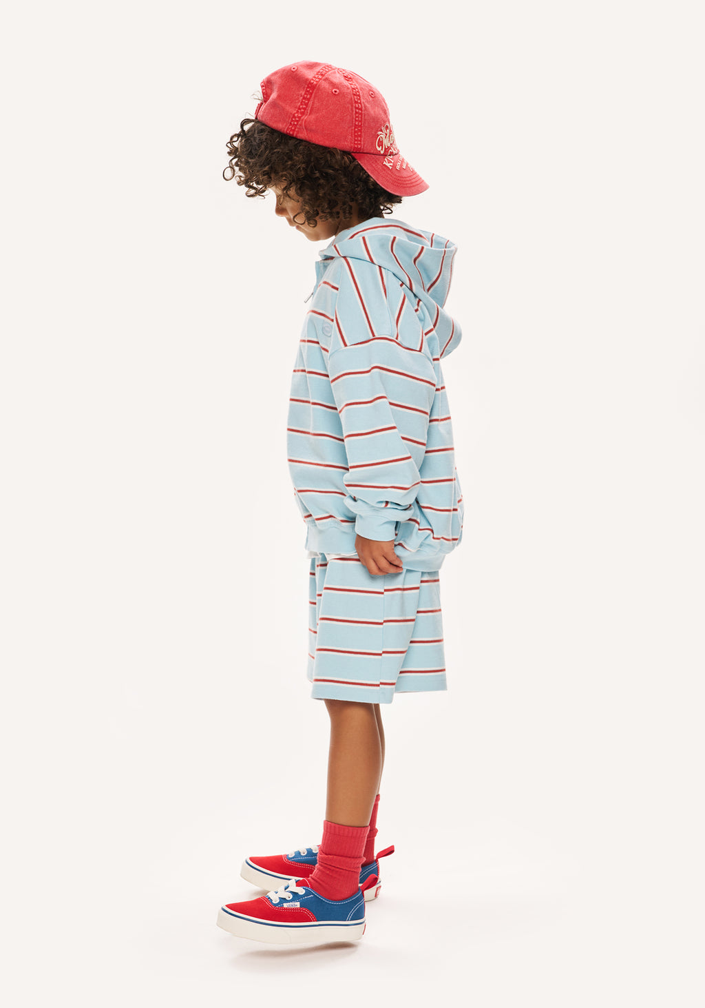 carter stripe set - blue