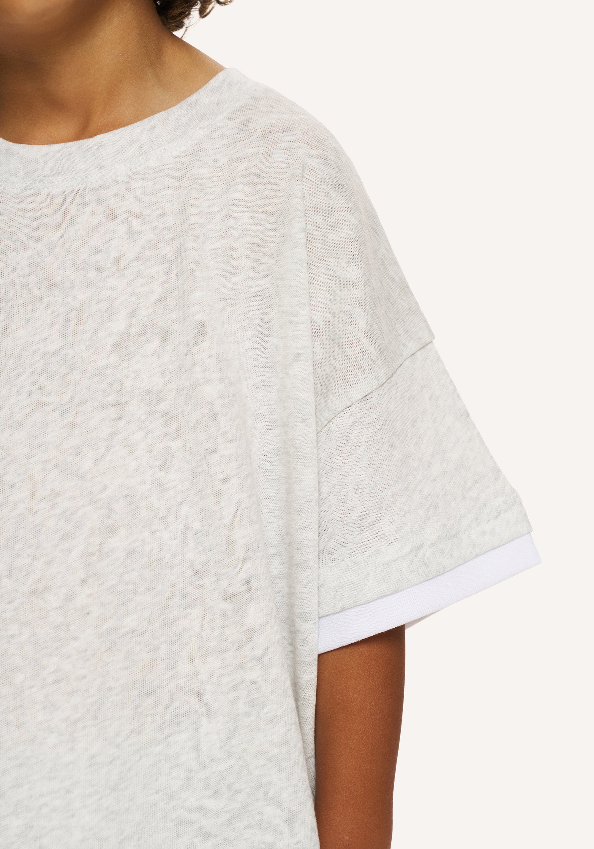 slub set - grey marl