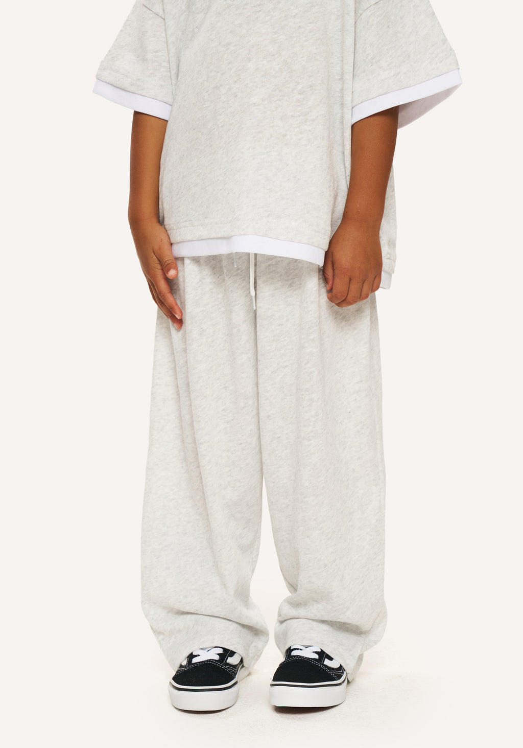 slub set - grey marl