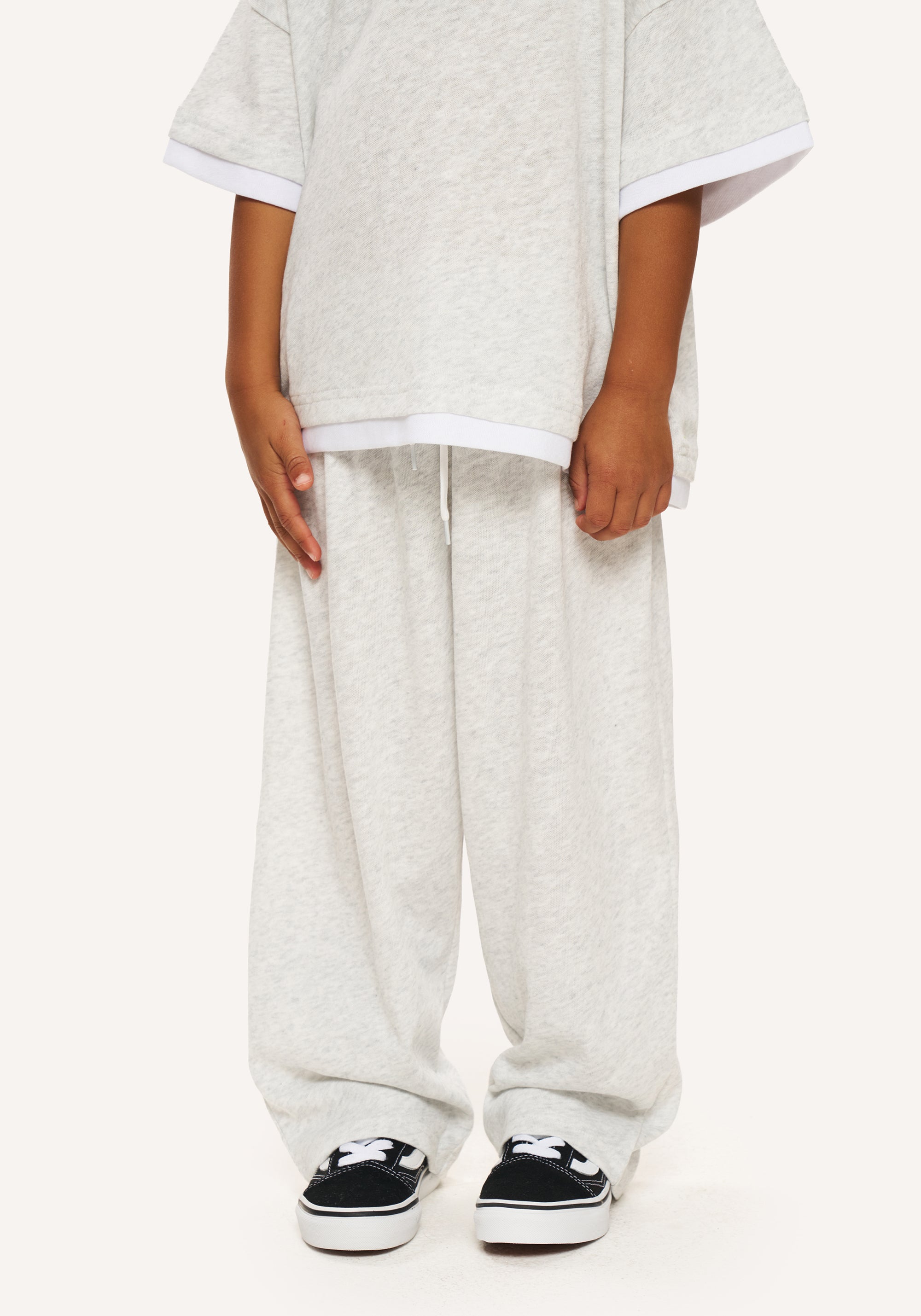 slub set - grey marl