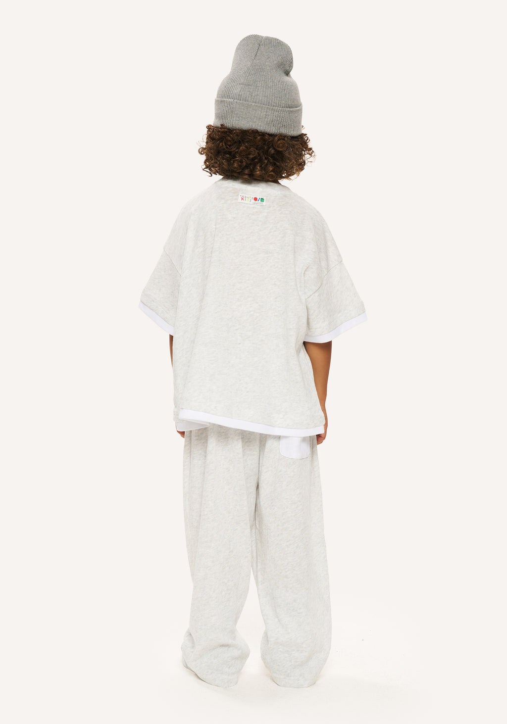 slub set - grey marl