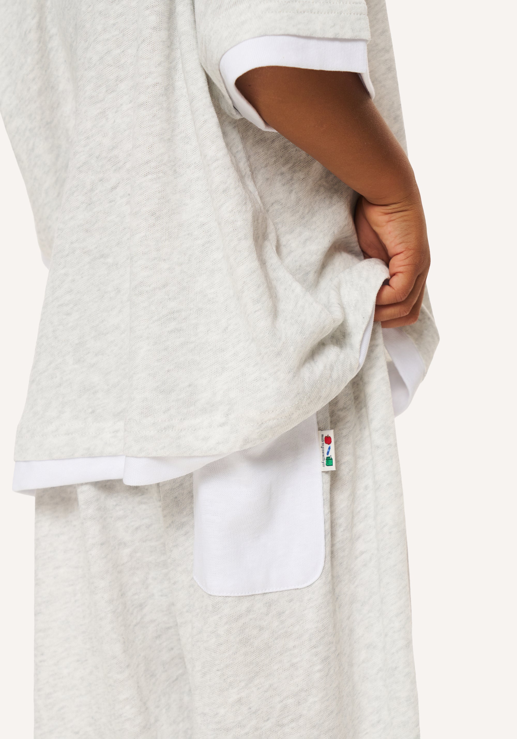 slub set - grey marl