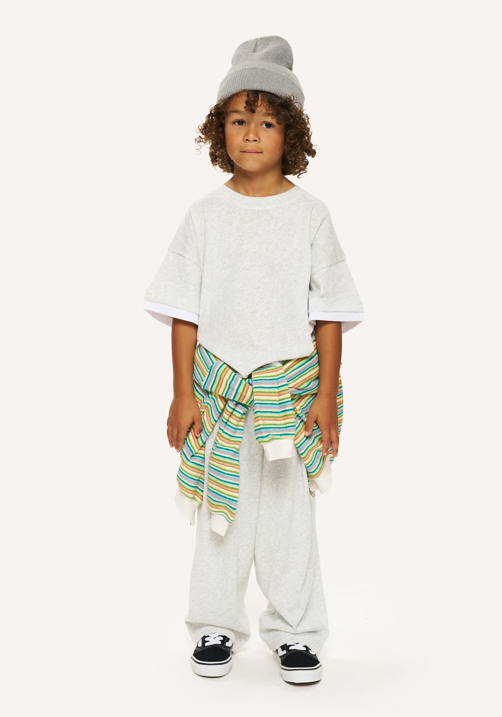 slub set - grey marl