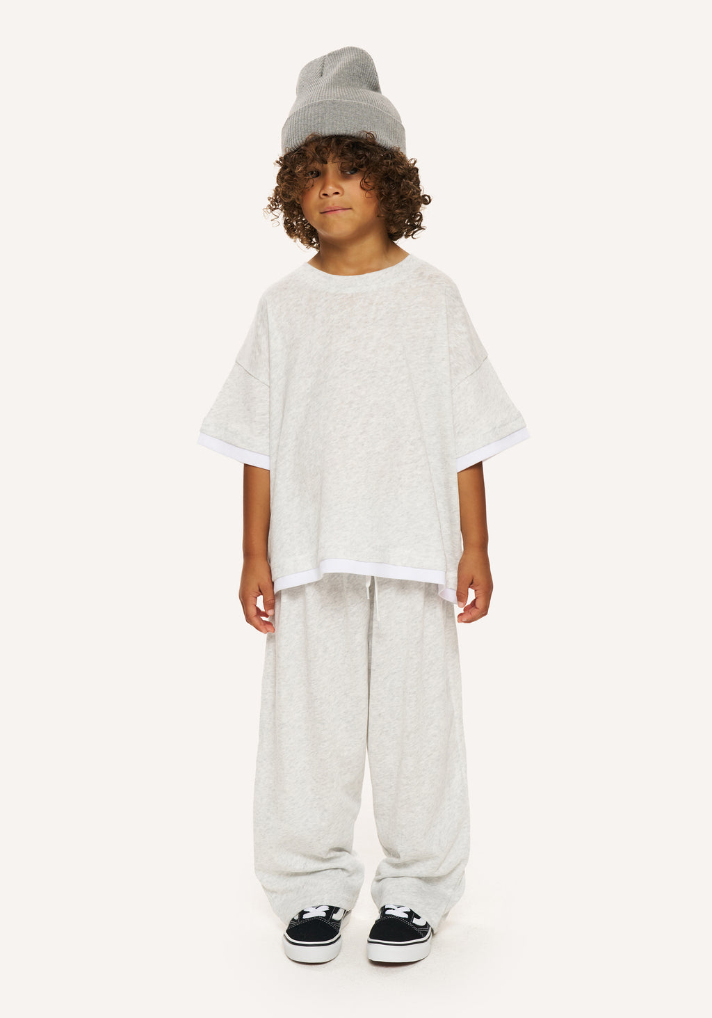slub set - grey marl