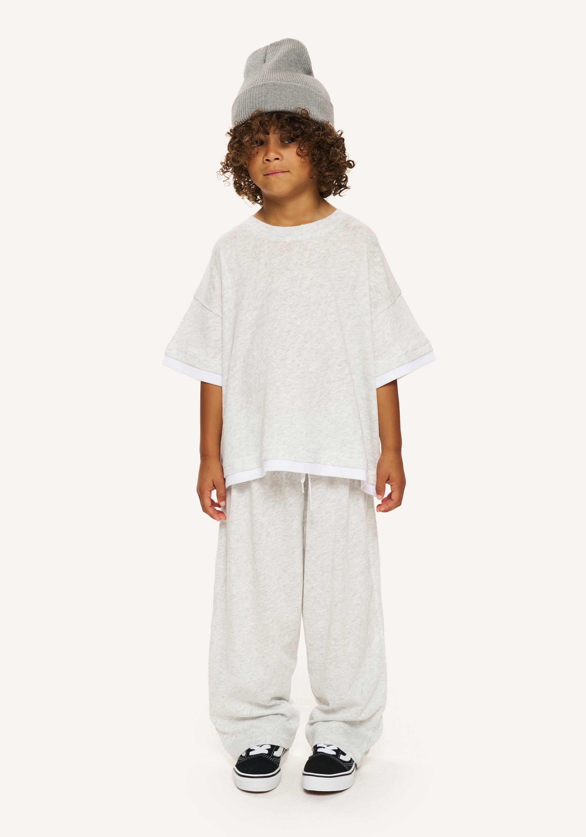 slub set - grey marl