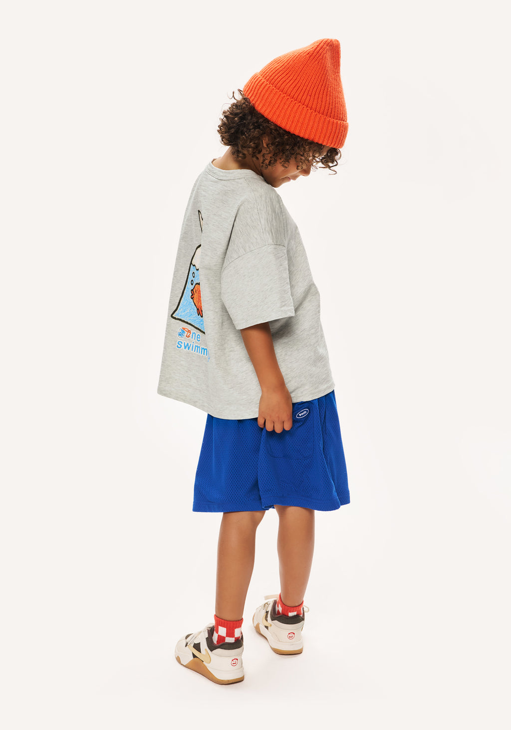 gone swimming tee - grey