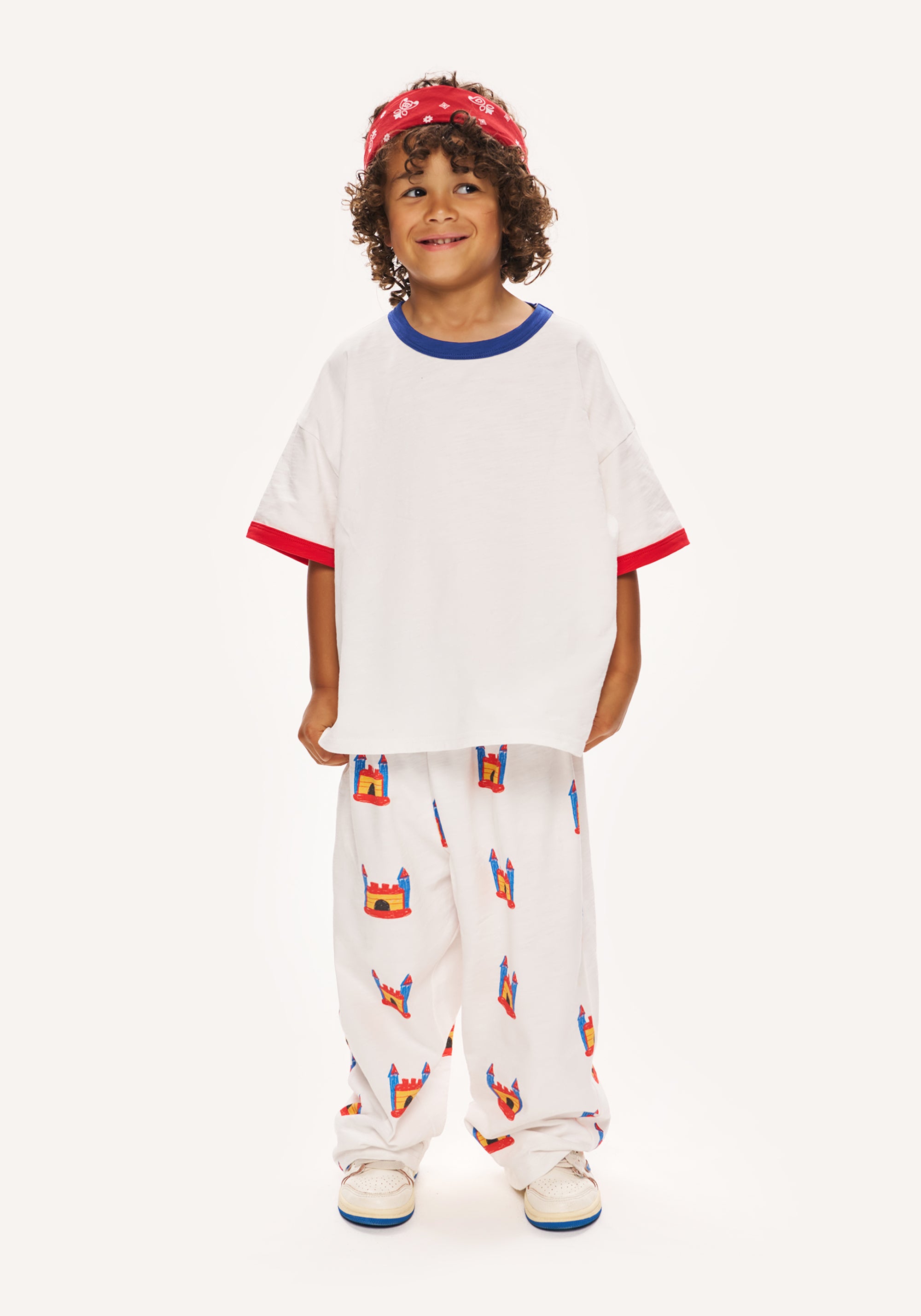 bounce house set - white