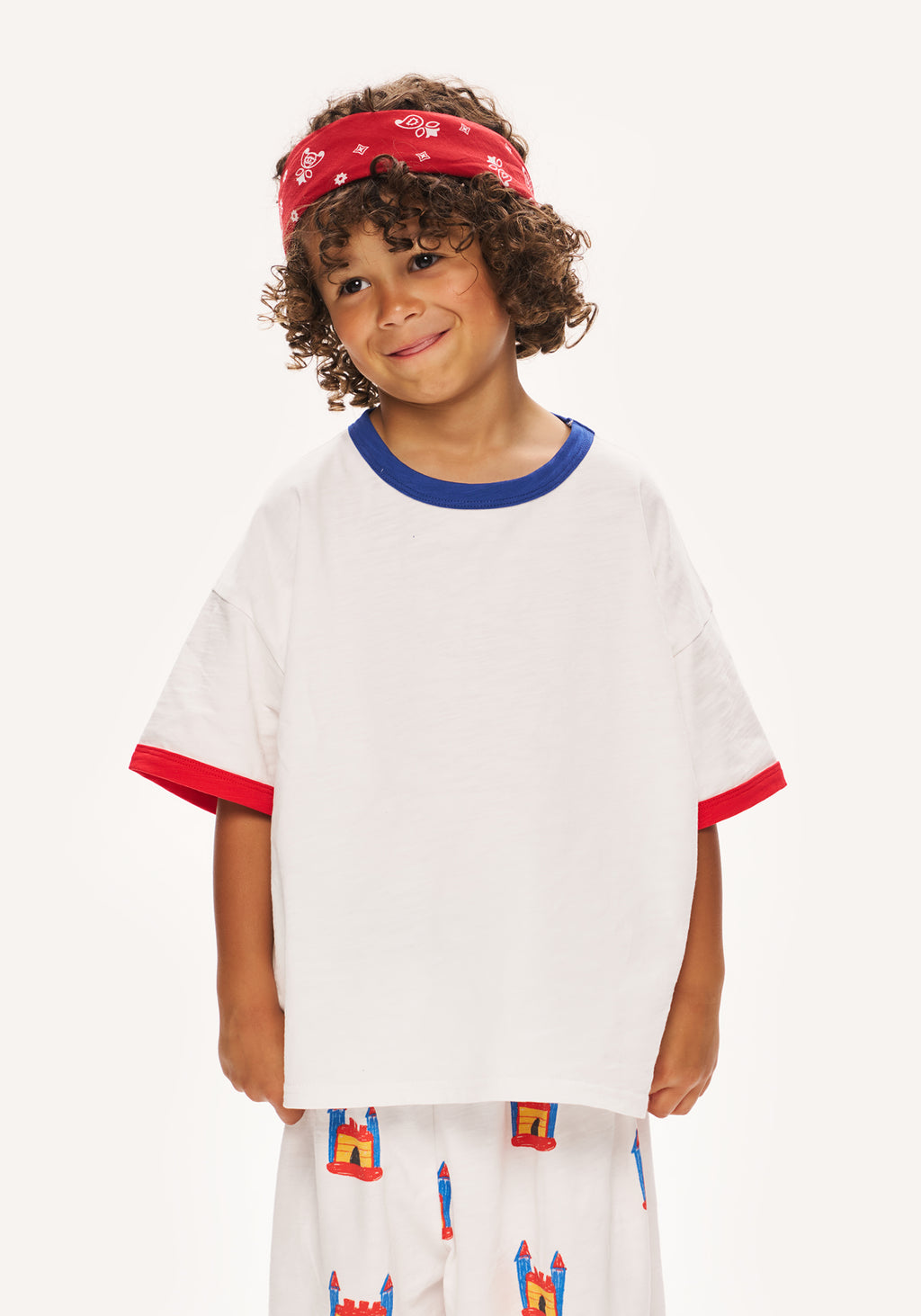 bounce house set - white