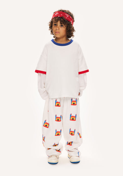 bounce house set - white