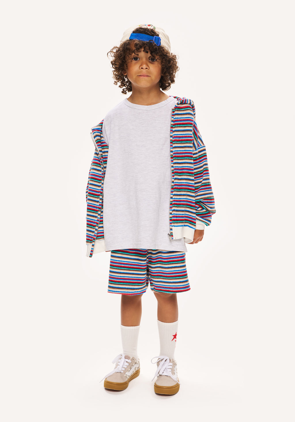 sundae stripe set - blue