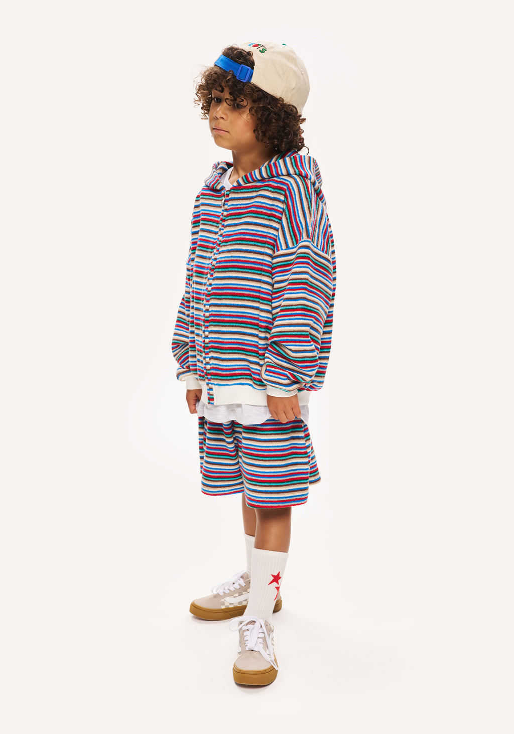 sundae stripe set - blue