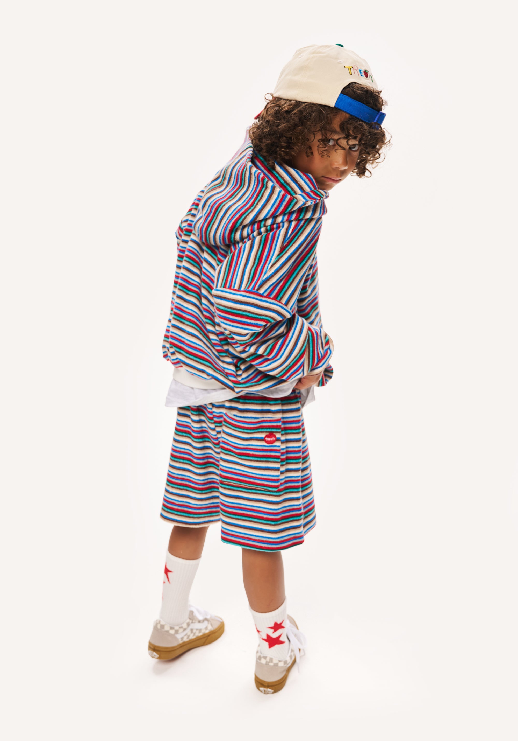 sundae stripe set - blue