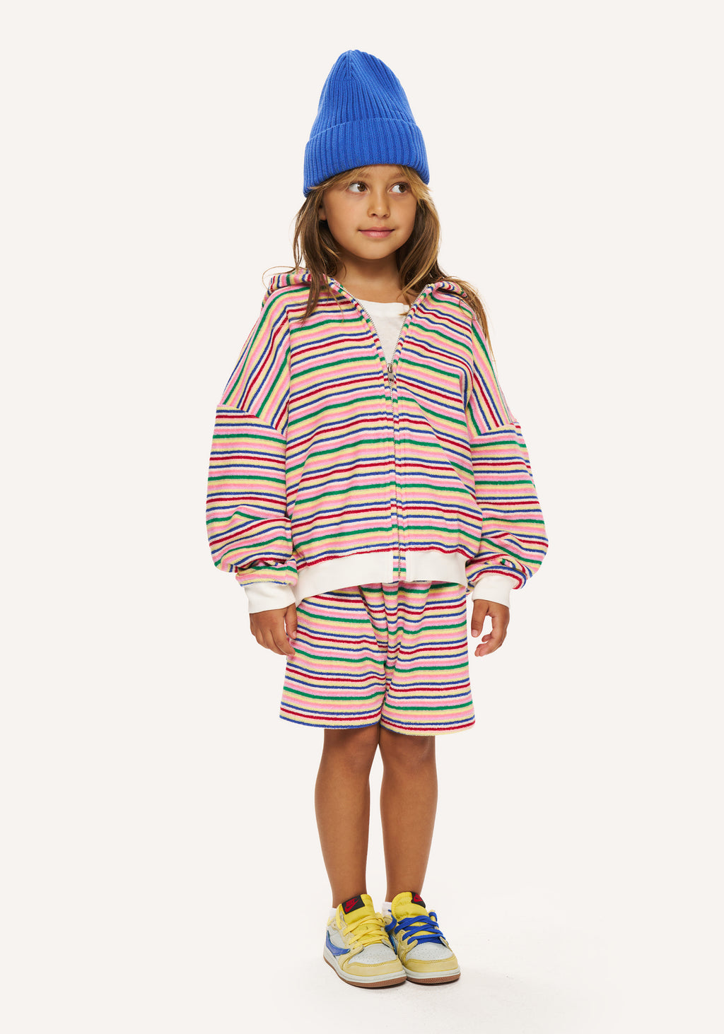 sundae stripe set - pink